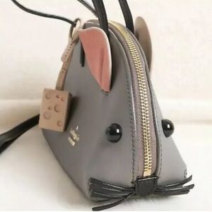 Kate Spade Cat's Meow Mouse Handbag -Leather Purse
